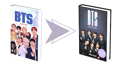 BTS dospěli a s nimi i obálka knihy